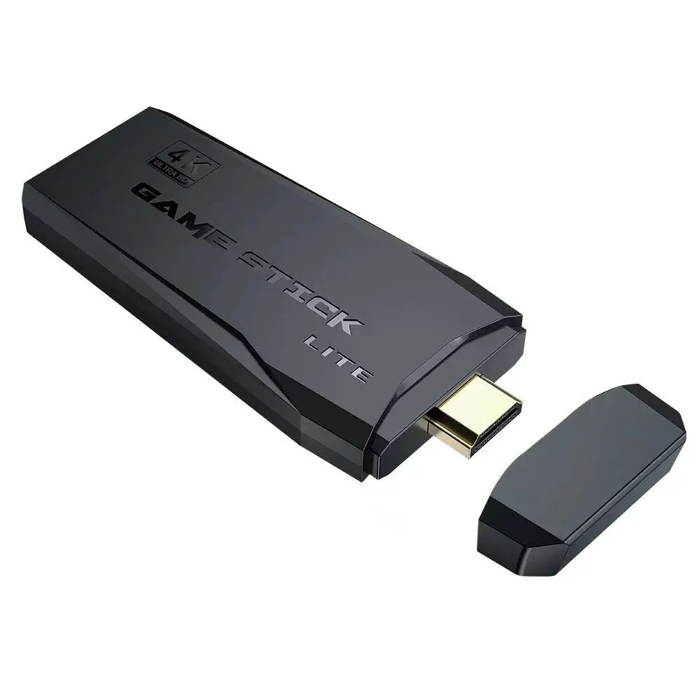M8 Video Game Stick Lite โ 3,500+ Classic Games, 4K HD Output & Dual Wireless Controllers