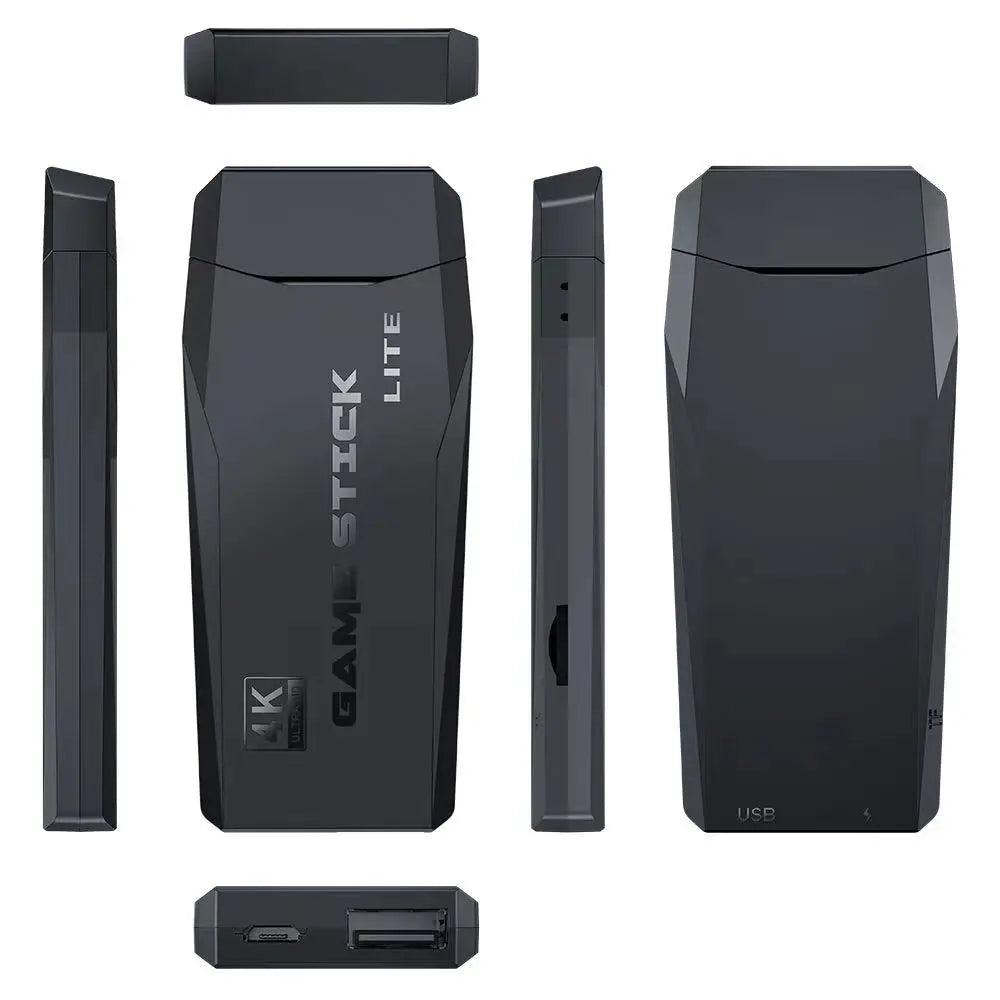 M8 Video Game Stick Lite โ 3,500+ Classic Games, 4K HD Output & Dual Wireless Controllers