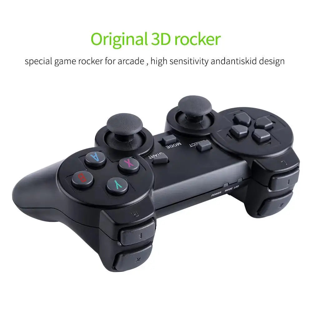 M8 Video Game Stick Lite โ 3,500+ Classic Games, 4K HD Output & Dual Wireless Controllers