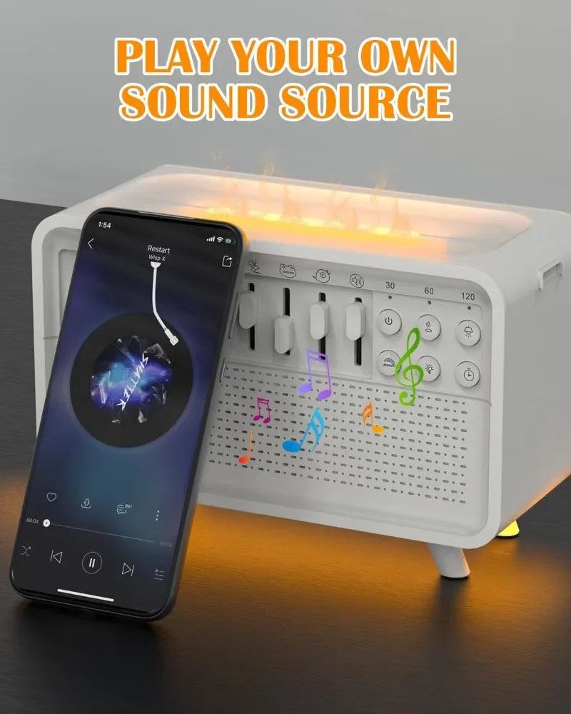 3-in-1 Bluetooth Speaker, White Noise Machine & Humidifier