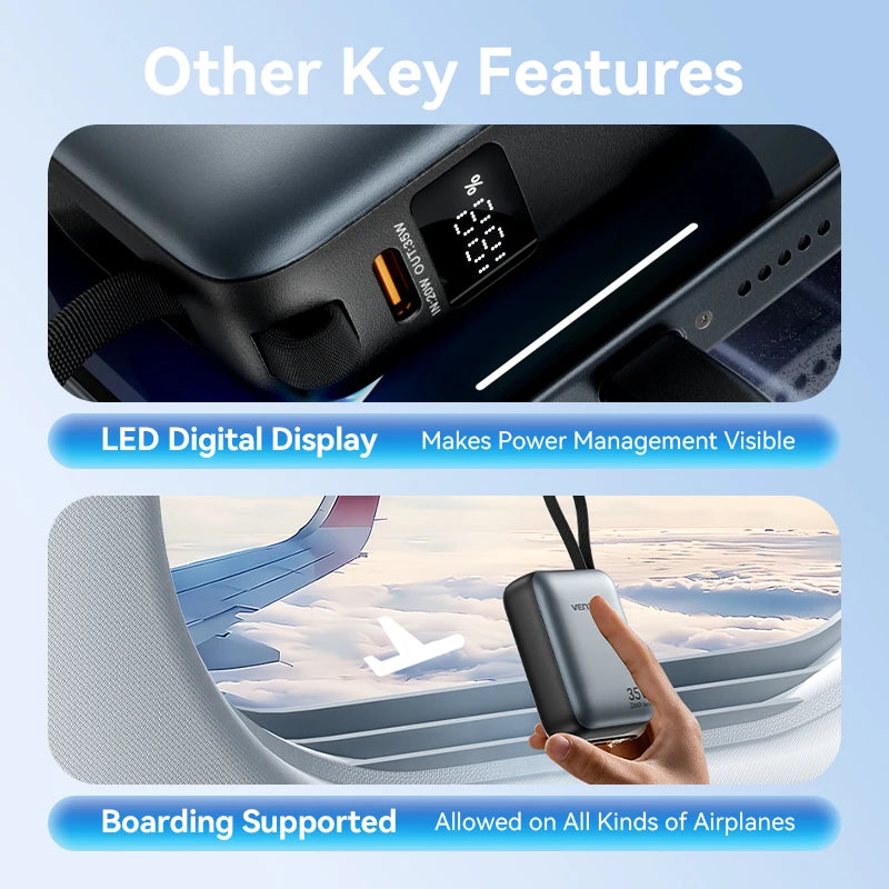 10000mAh Power Bank – 35W