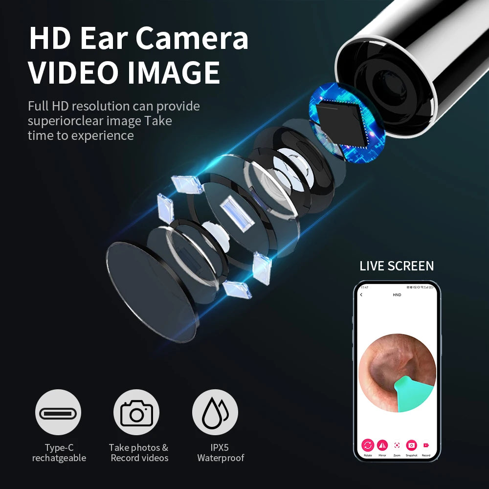 Ear Cleaner with HD Camera