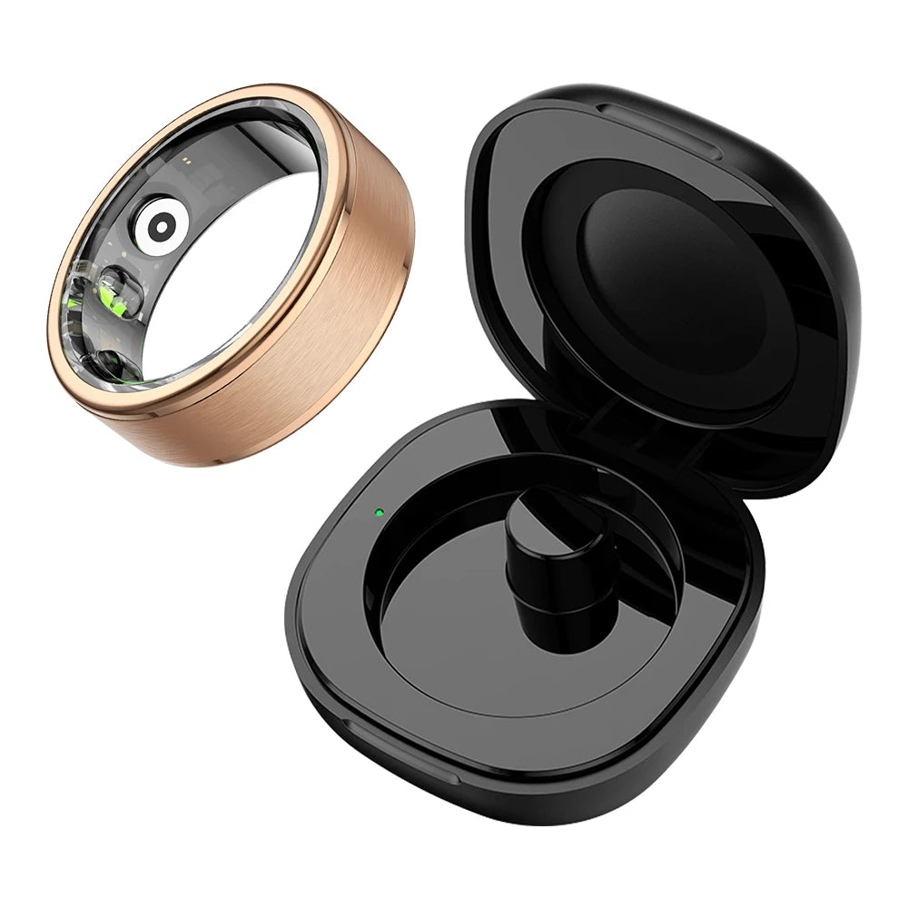 COLMI Smart Ring Health Tracker – Heart Rate, Sleep, Activity & Stress Monitor with App