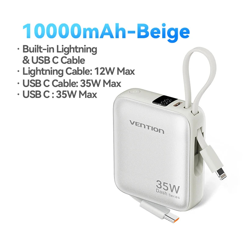 10000mAh Power Bank – 35W