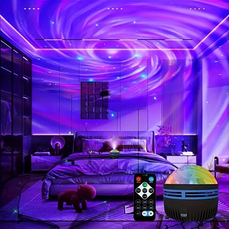LED Galaxy Projector Night Light