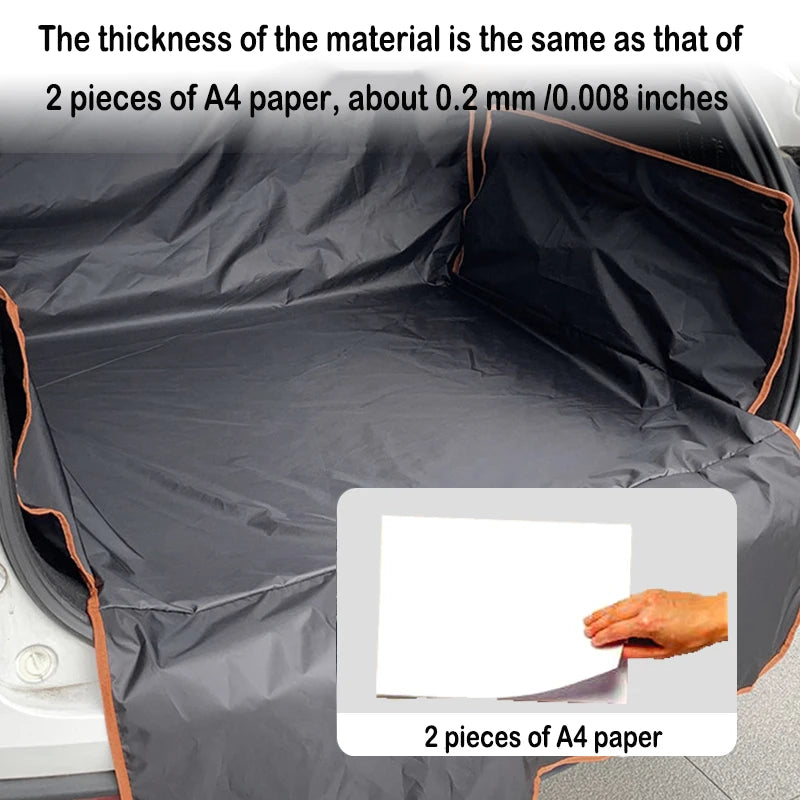Waterproof Trunk Seat Cover for Back Cargo Area