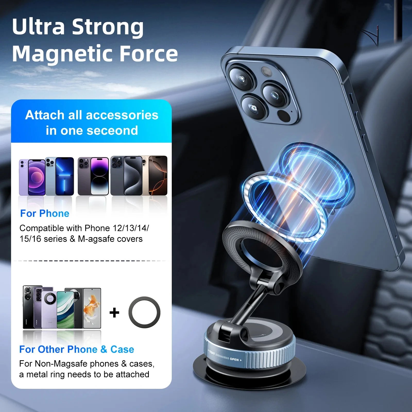 Car Phone Magnetic Stand