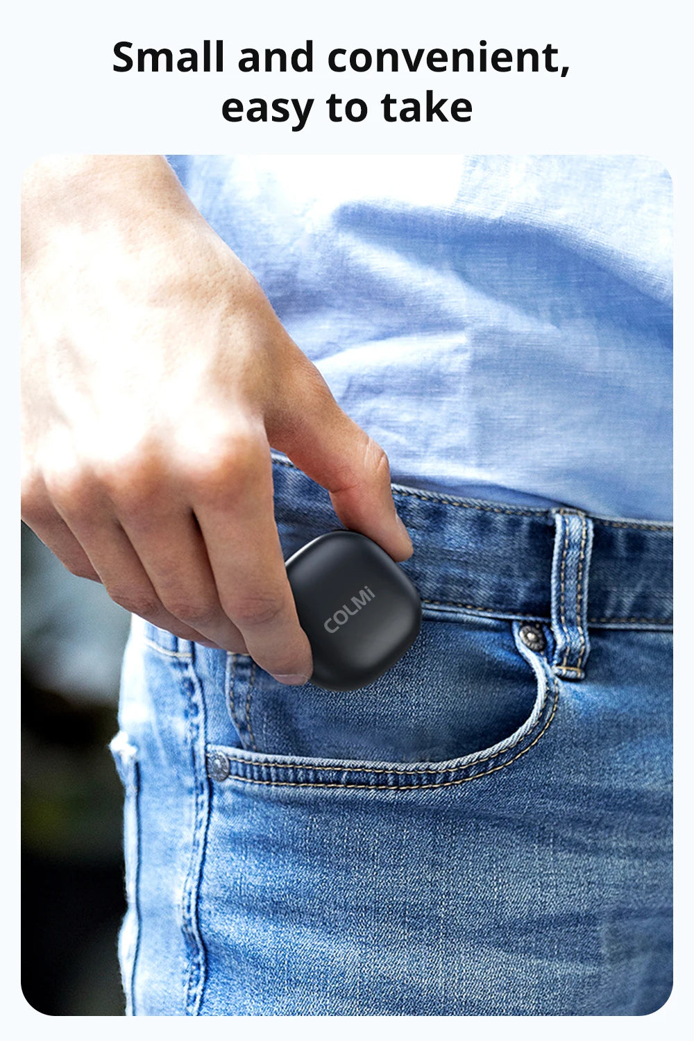 COLMI Smart Ring Health Tracker – Heart Rate, Sleep, Activity & Stress Monitor with App