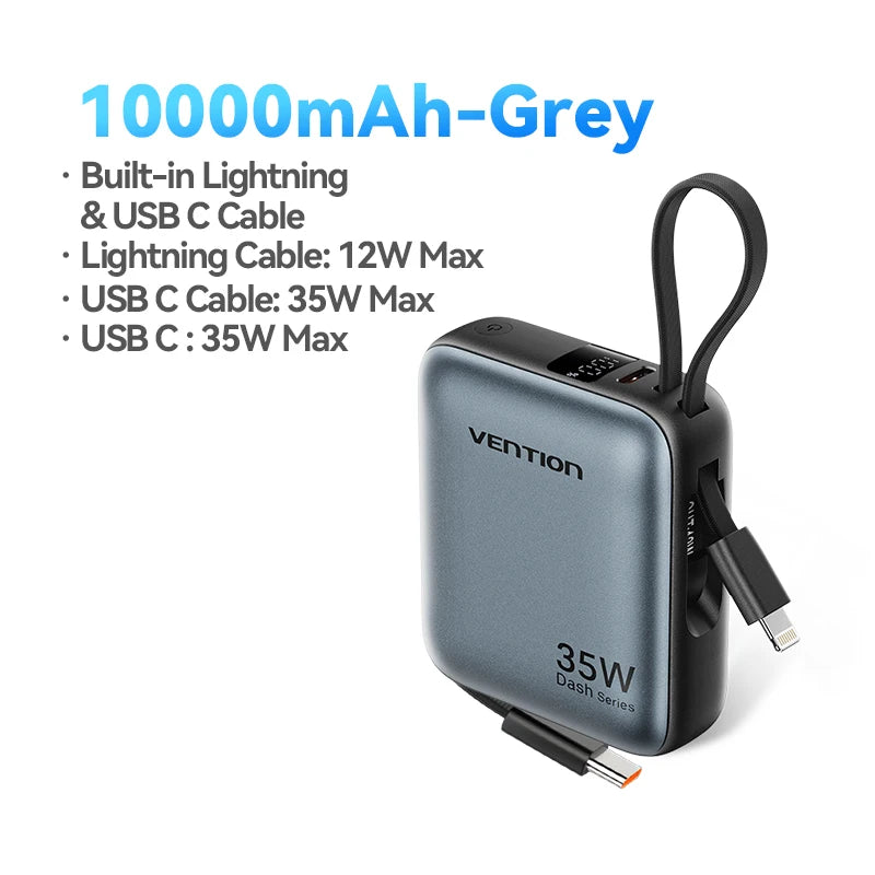 10000mAh Power Bank – 35W