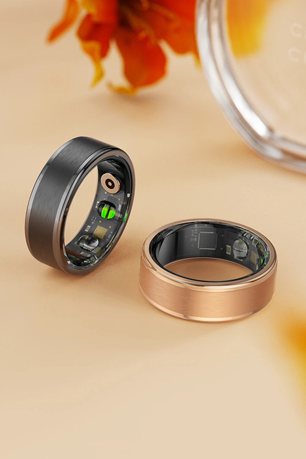 COLMI Smart Ring Health Tracker – Heart Rate, Sleep, Activity & Stress Monitor with App