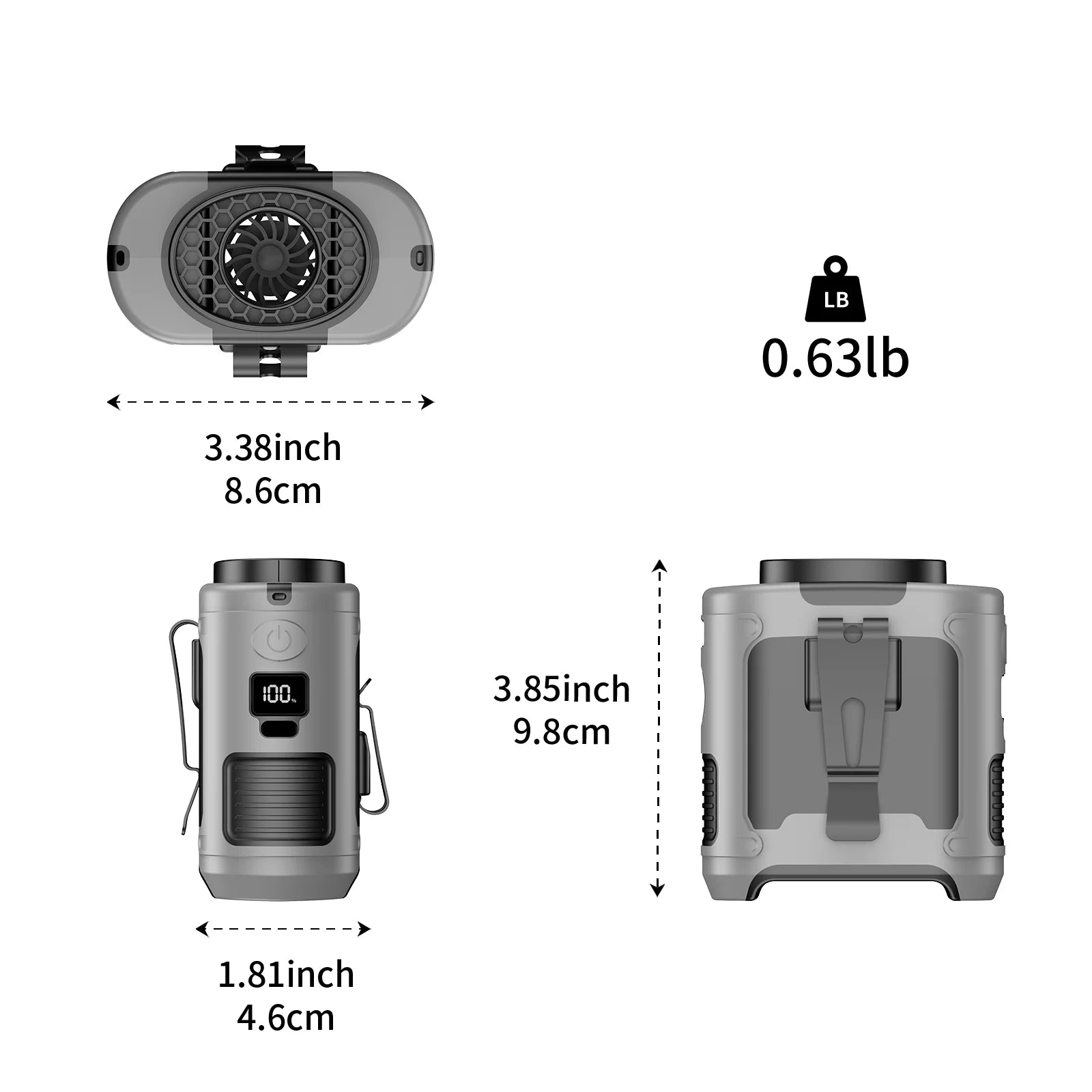 3-in-1 Waist Fan