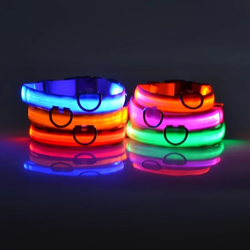Flashing Glow In The Dark Dog Leash for Dogs