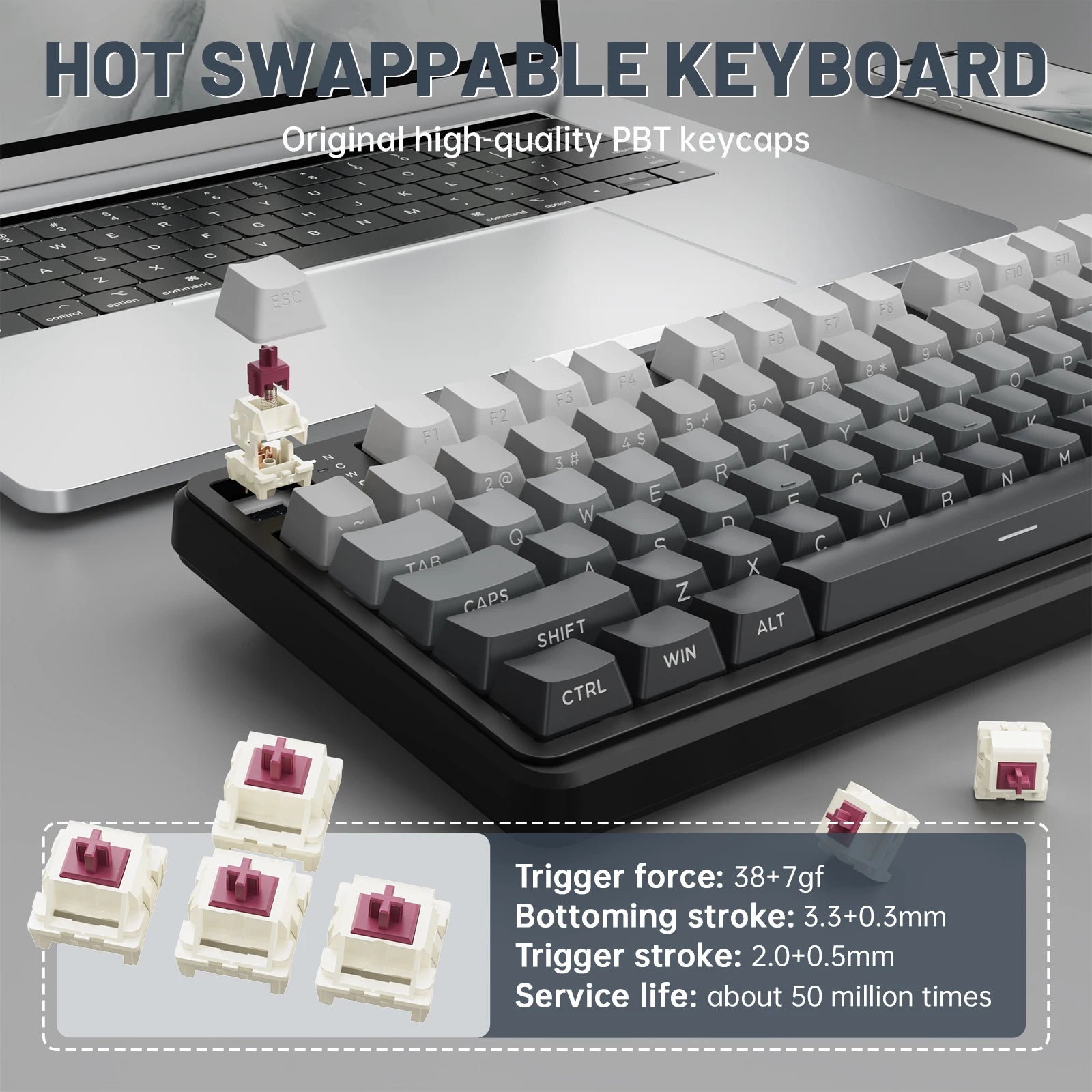 ATTACK SHARK X98PRO –Mechanical Keyboard