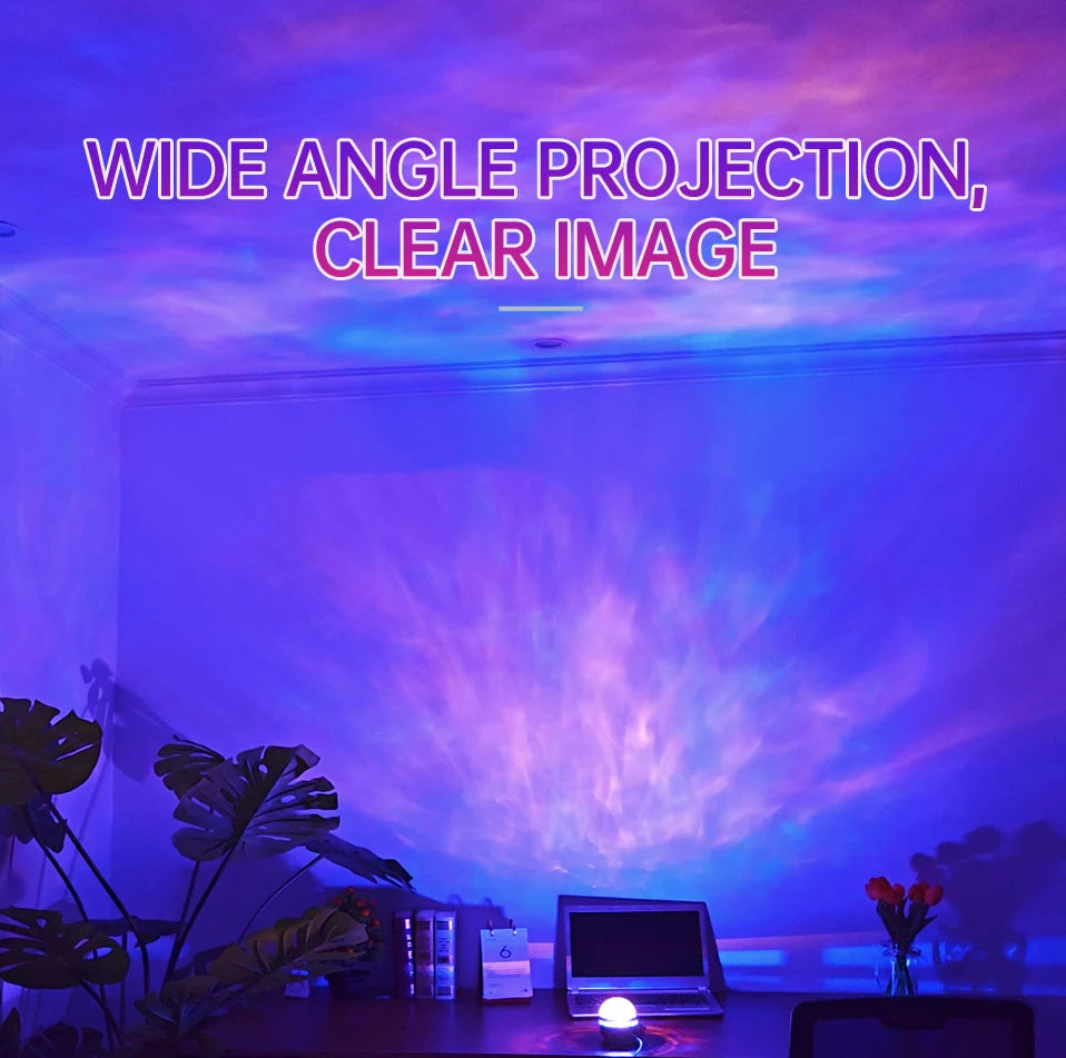 LED Galaxy Projector Night Light