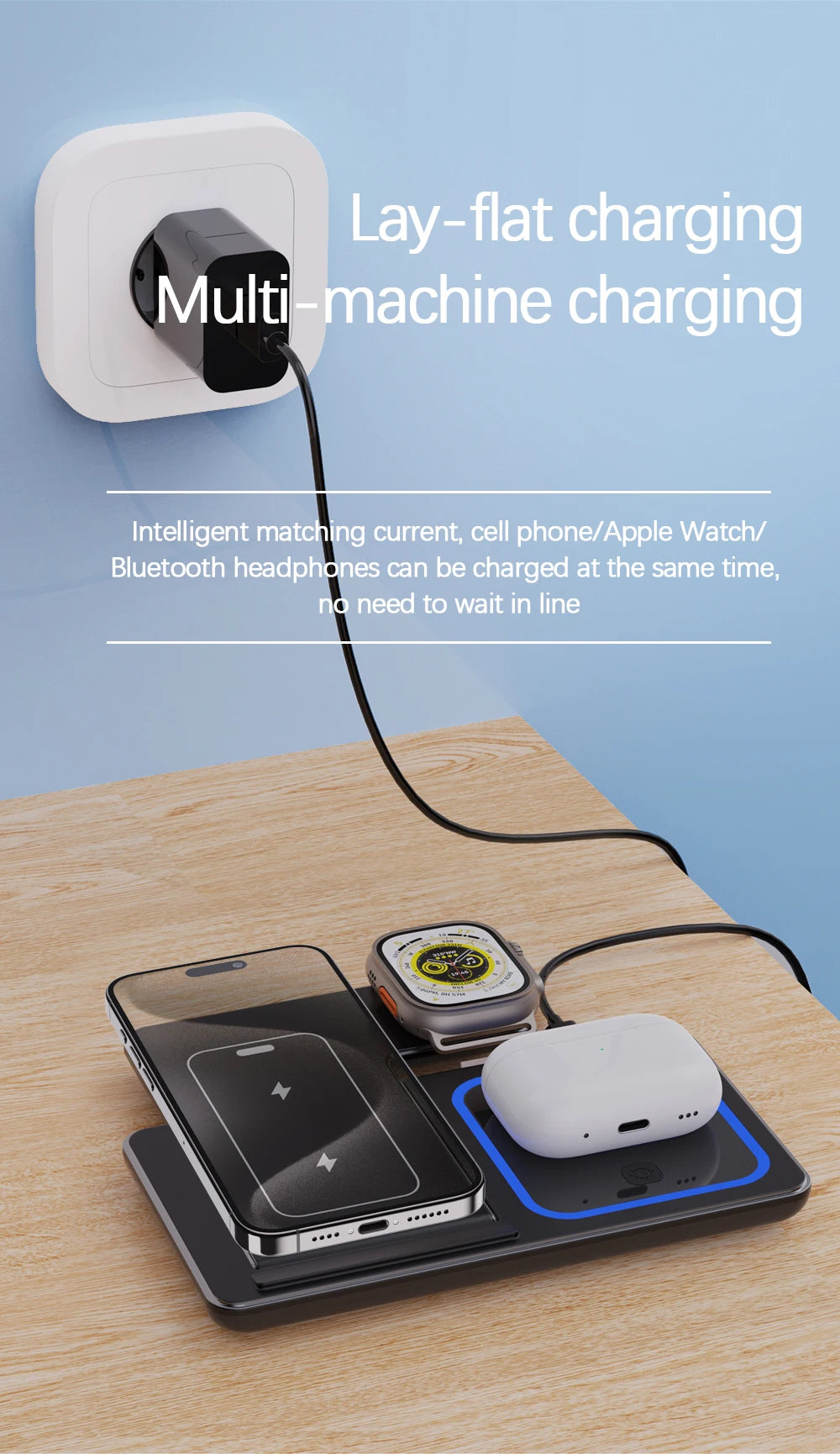 3-in-1 Wireless Charger Stand