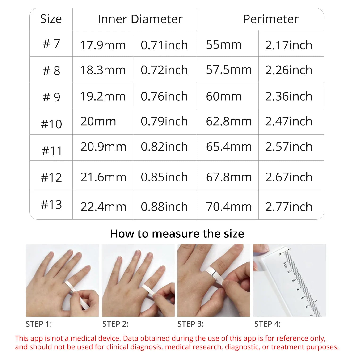 COLMI Smart Ring Health Tracker – Heart Rate, Sleep, Activity & Stress Monitor with App