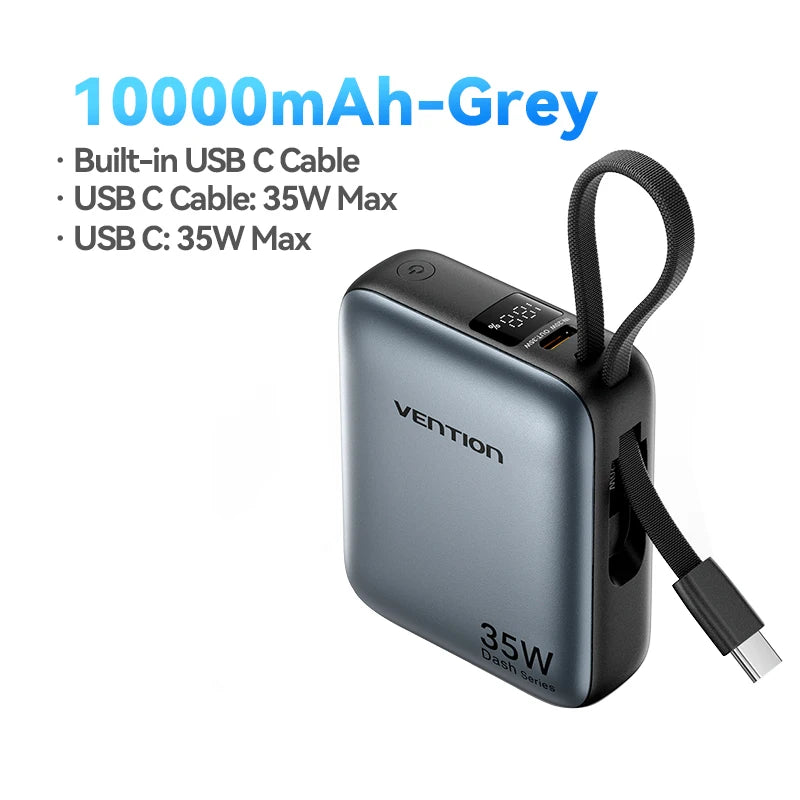 10000mAh Power Bank – 35W