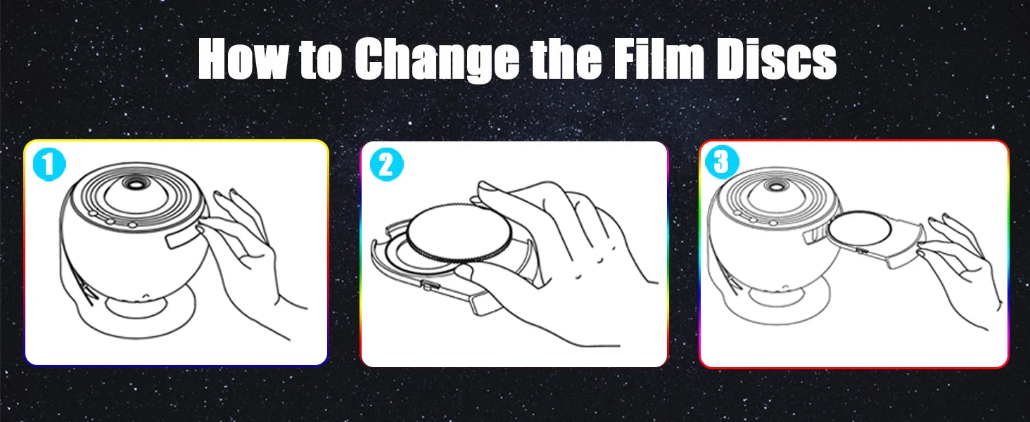 Star Projector Night Light