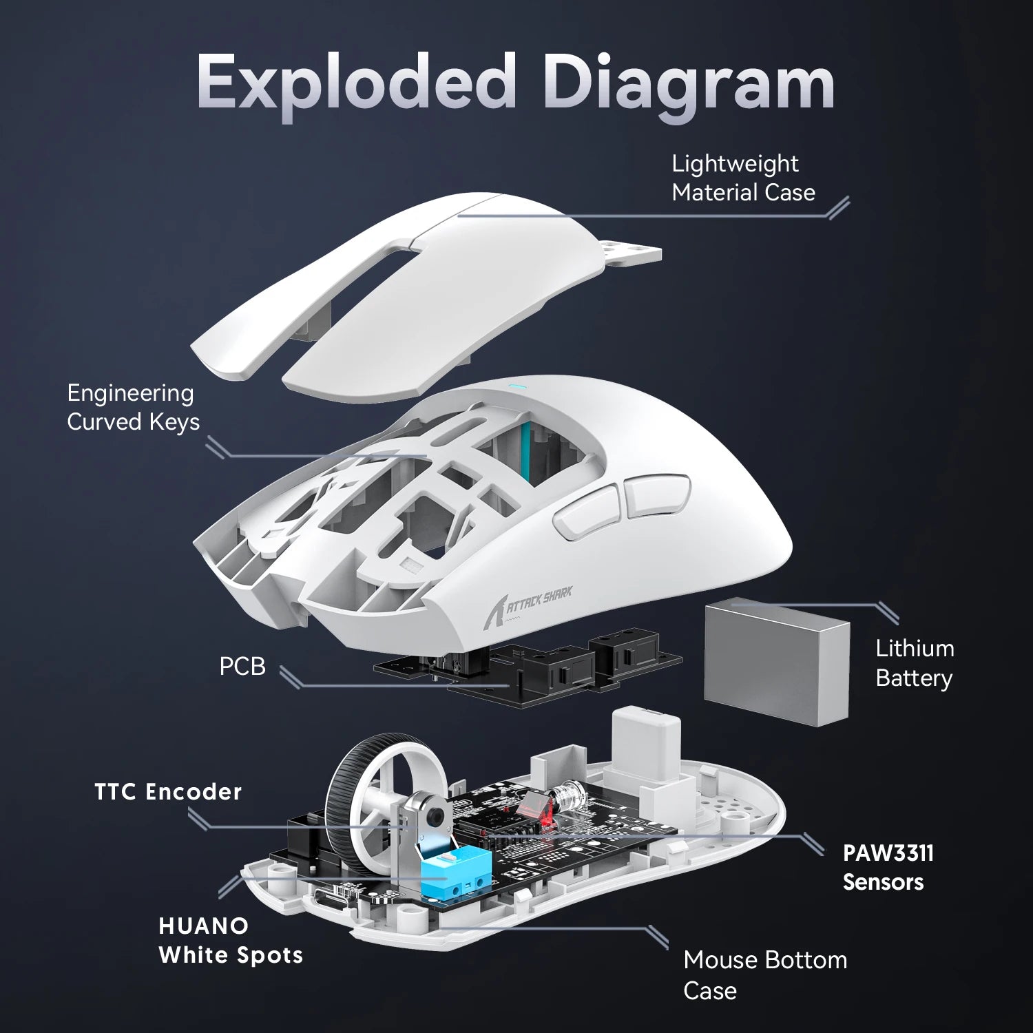 Attack Shark X11 Mouse