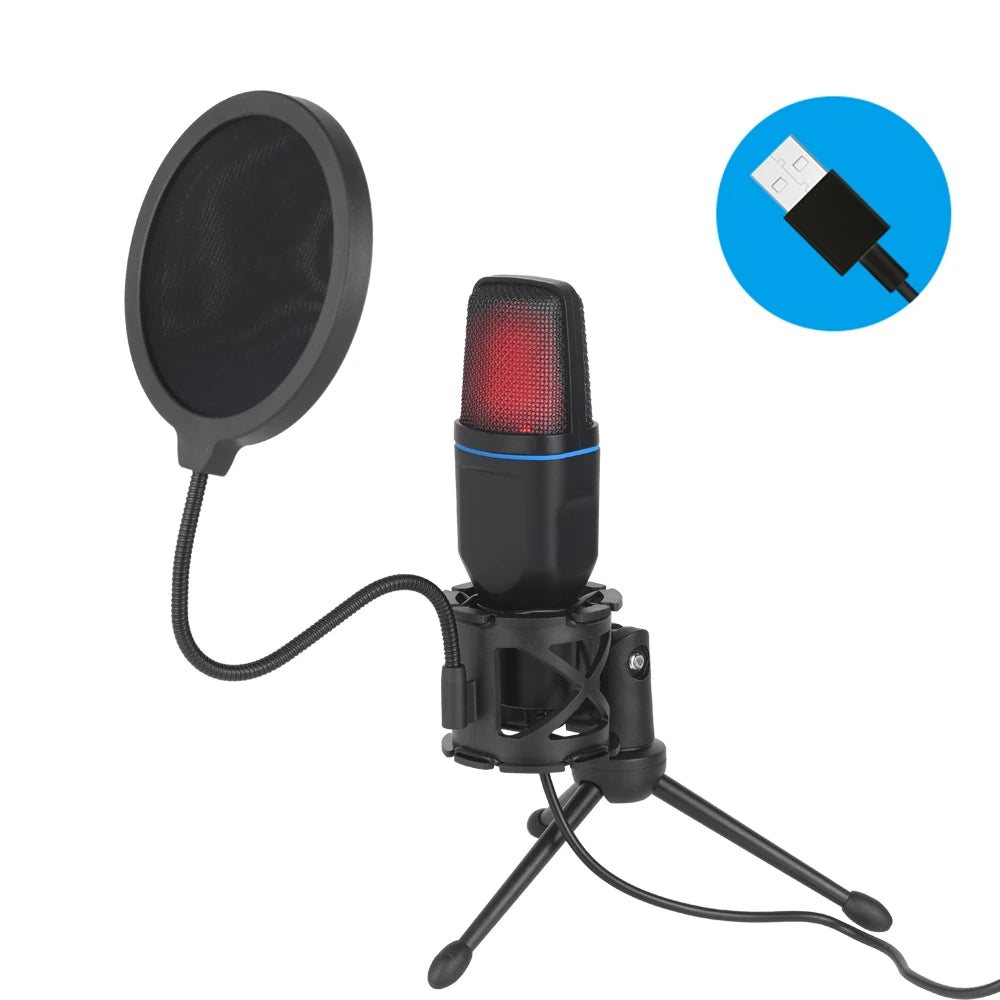 RGB Microphone Condensador