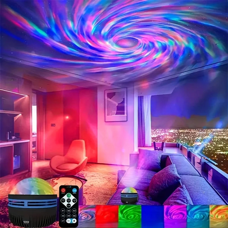 LED Galaxy Projector Night Light