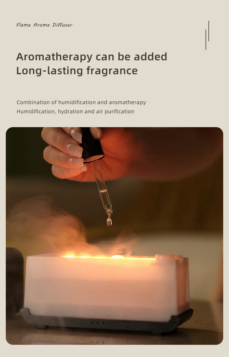 Flame Aromatherapy Humidifier