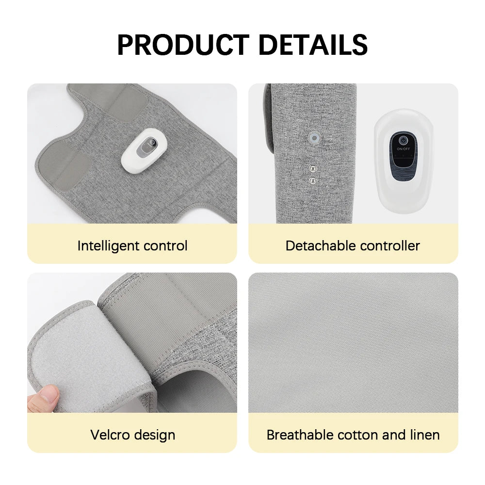 360° Wireless Air Compression Calf Massager – Portable Leg Therapy for Pain Relief & Recovery