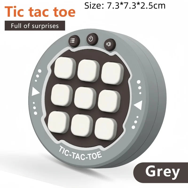 Tic-Tac XO Mini Game – Portable Classic Tic-Tac-Toe for Kids & Adults, No Batteries Needed