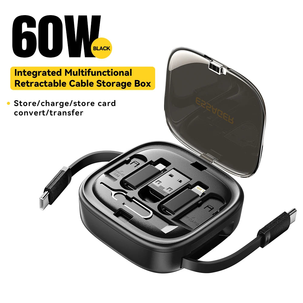 Fast Charging Storage Box Cables
