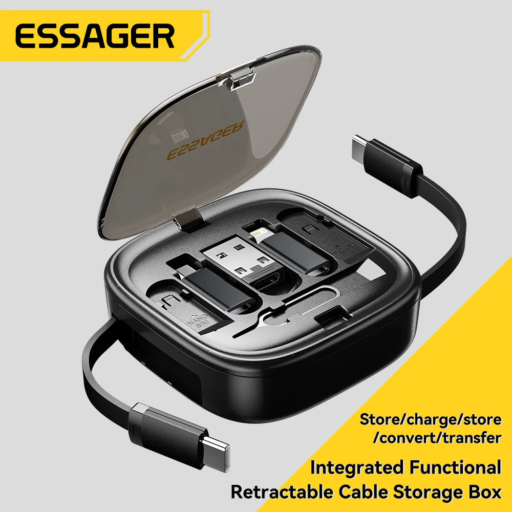 Fast Charging Storage Box Cables