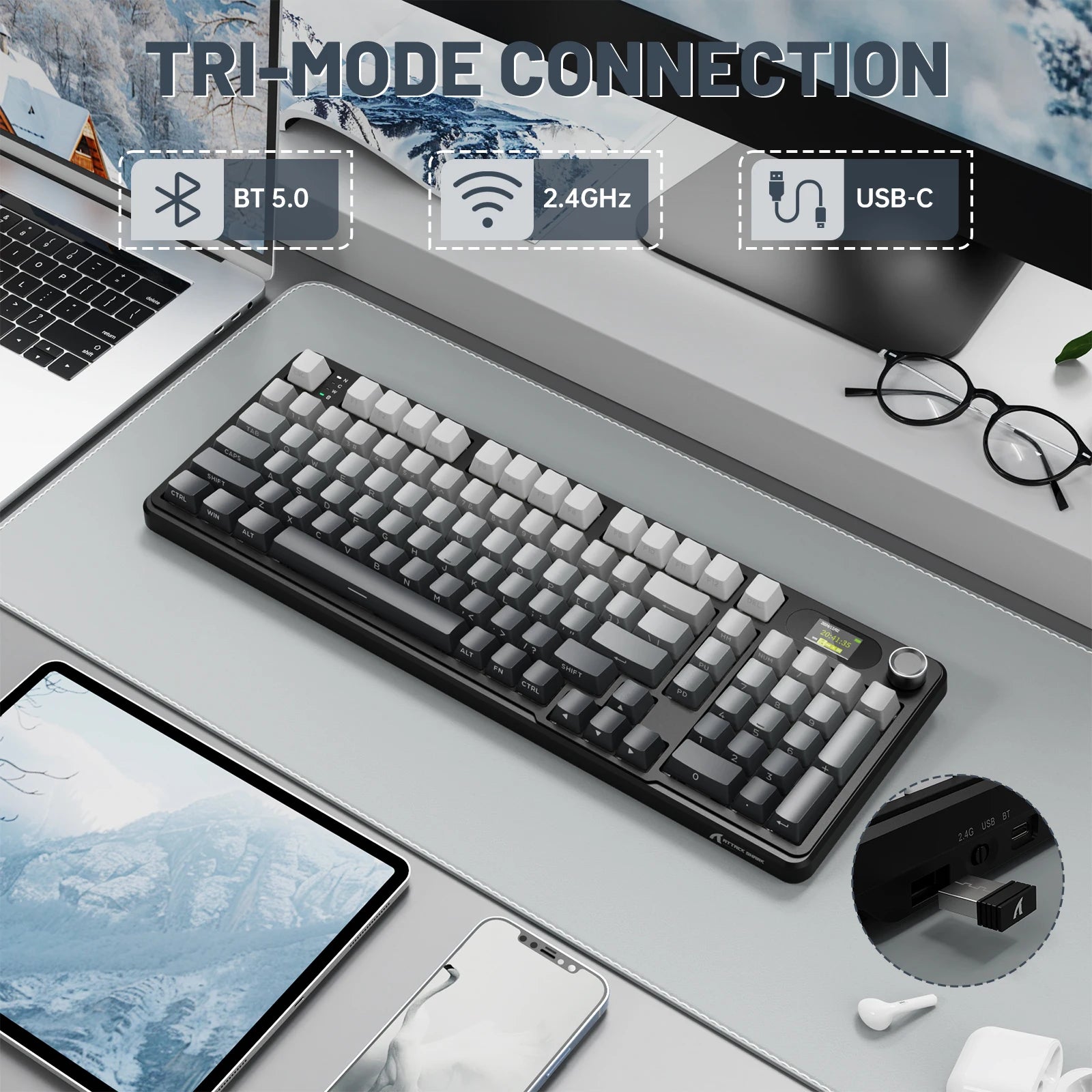 ATTACK SHARK X98PRO –Mechanical Keyboard