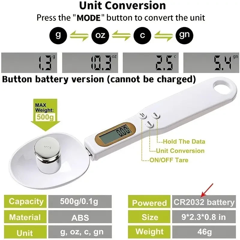 Mini Digital Spoon Scale – (2 spoons package)