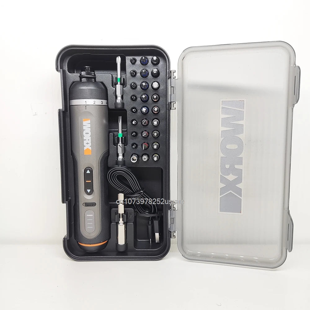 Cordless Electrical Screwdriver WX242 with 30 Set Tools