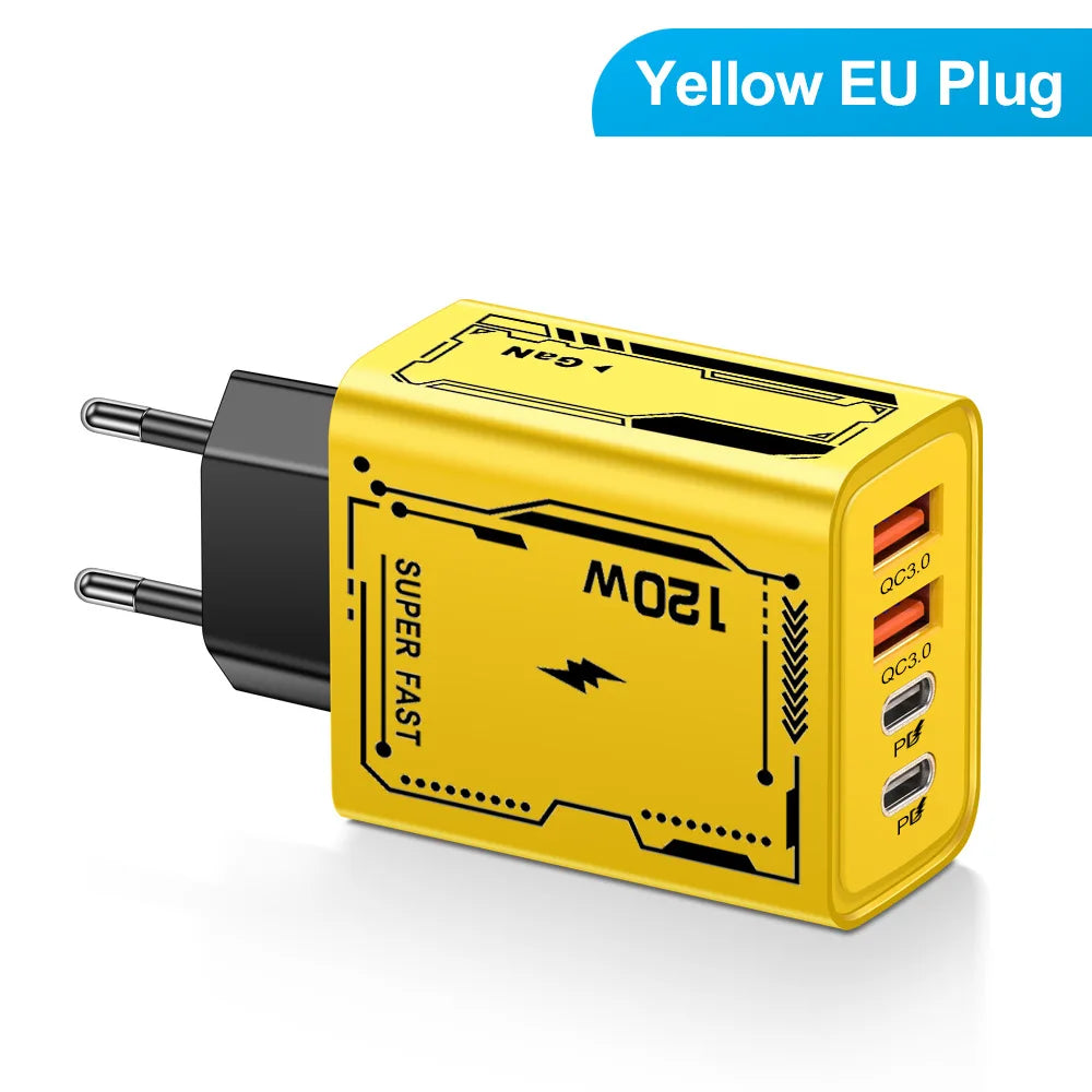 4-Port USB-C Charger