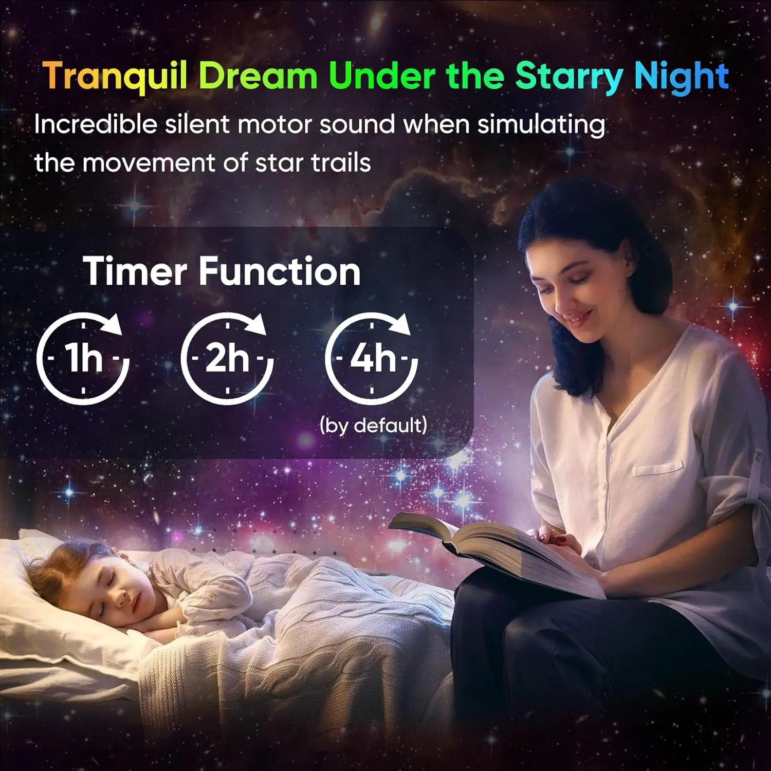 4k Star Projector Night Light