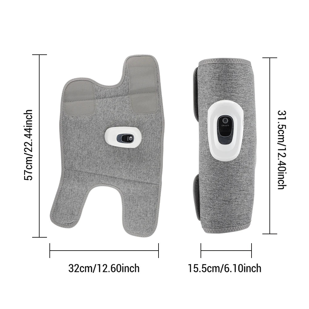 360° Wireless Air Compression Calf Massager – Portable Leg Therapy for Pain Relief & Recovery