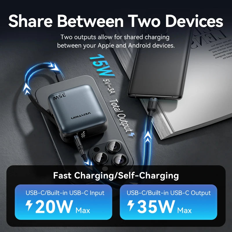 10000mAh Power Bank – 35W