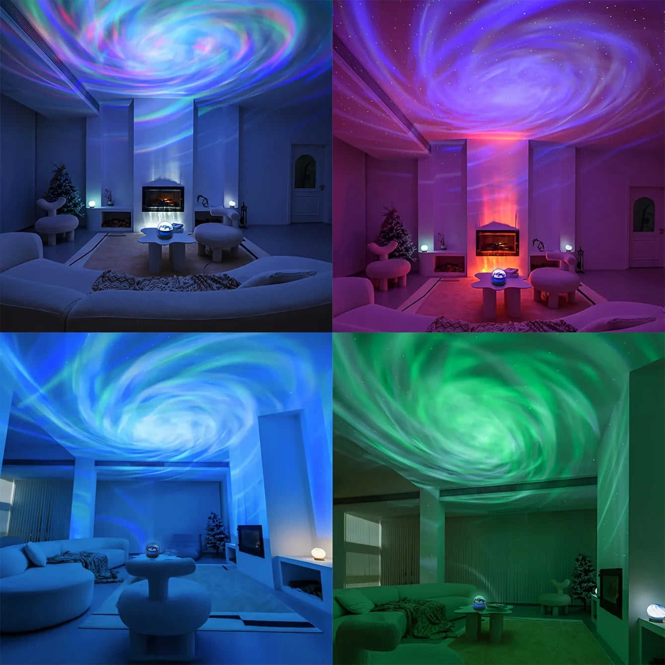 LED Galaxy Projector Night Light