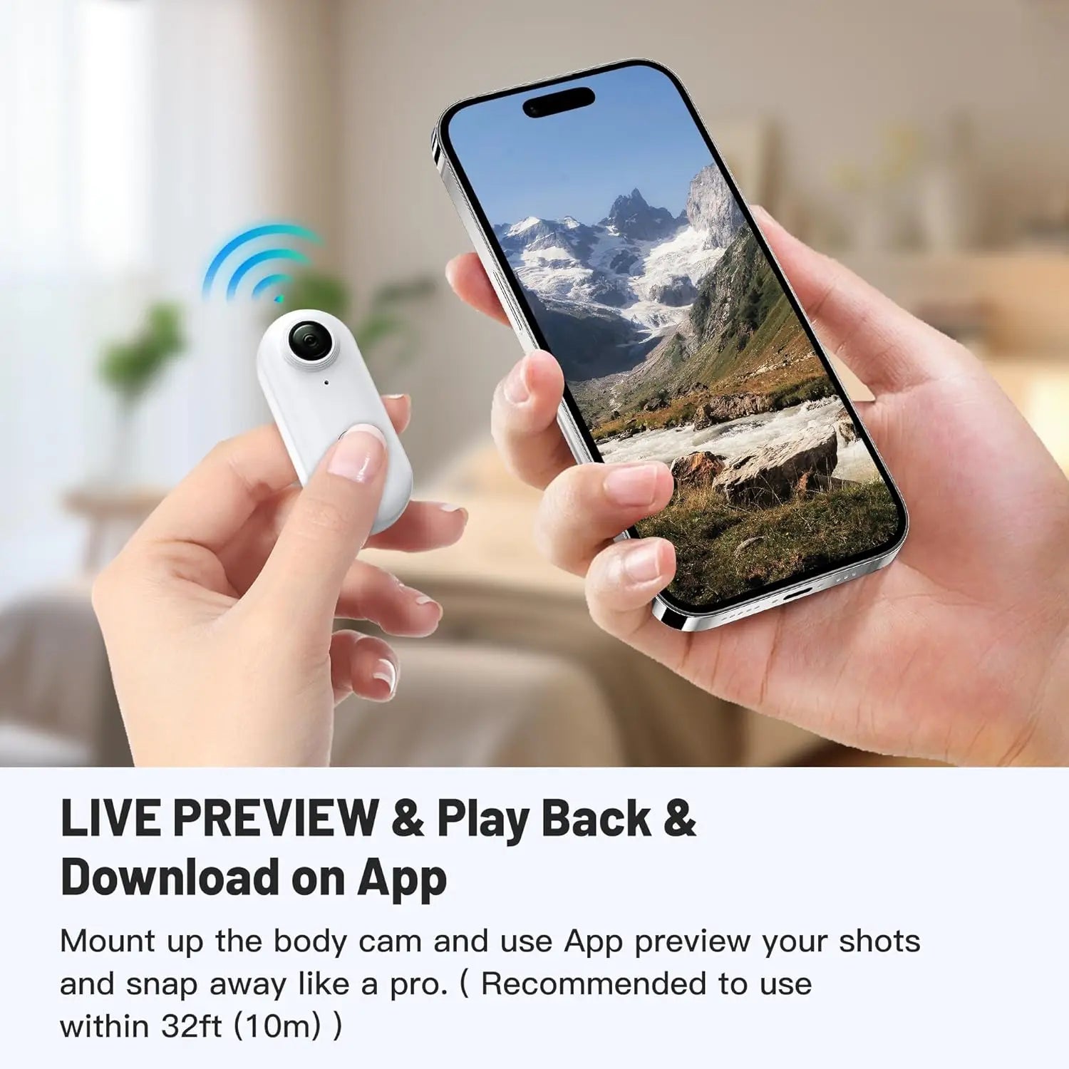 1080P Mini Wi-Fi Action Camera – Pocket-Sized HD Sports Cam