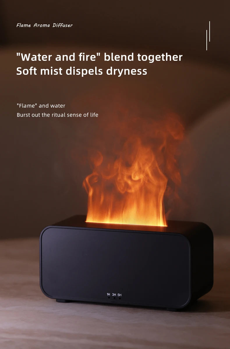 Flame Aromatherapy Humidifier