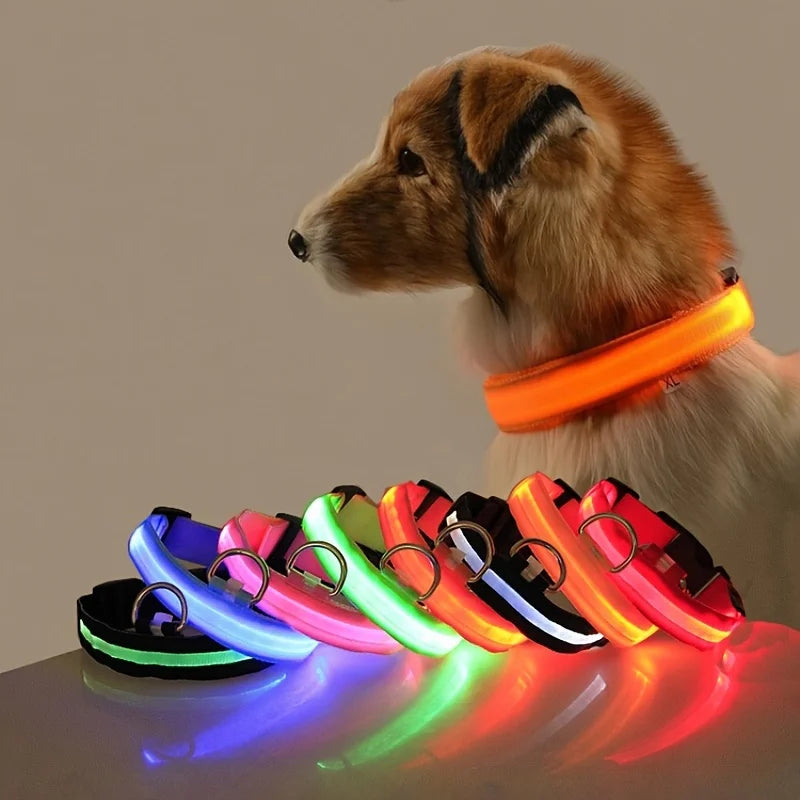 Flashing Glow In The Dark Dog Leash for Dogs