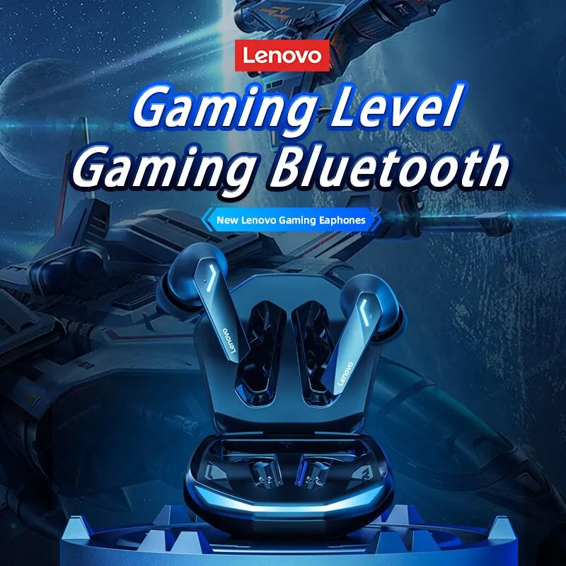 Lenovo GM2 Pro Bluetooth 5.3 Earphones – Low-Latency Gaming & Music Wireless Earbuds