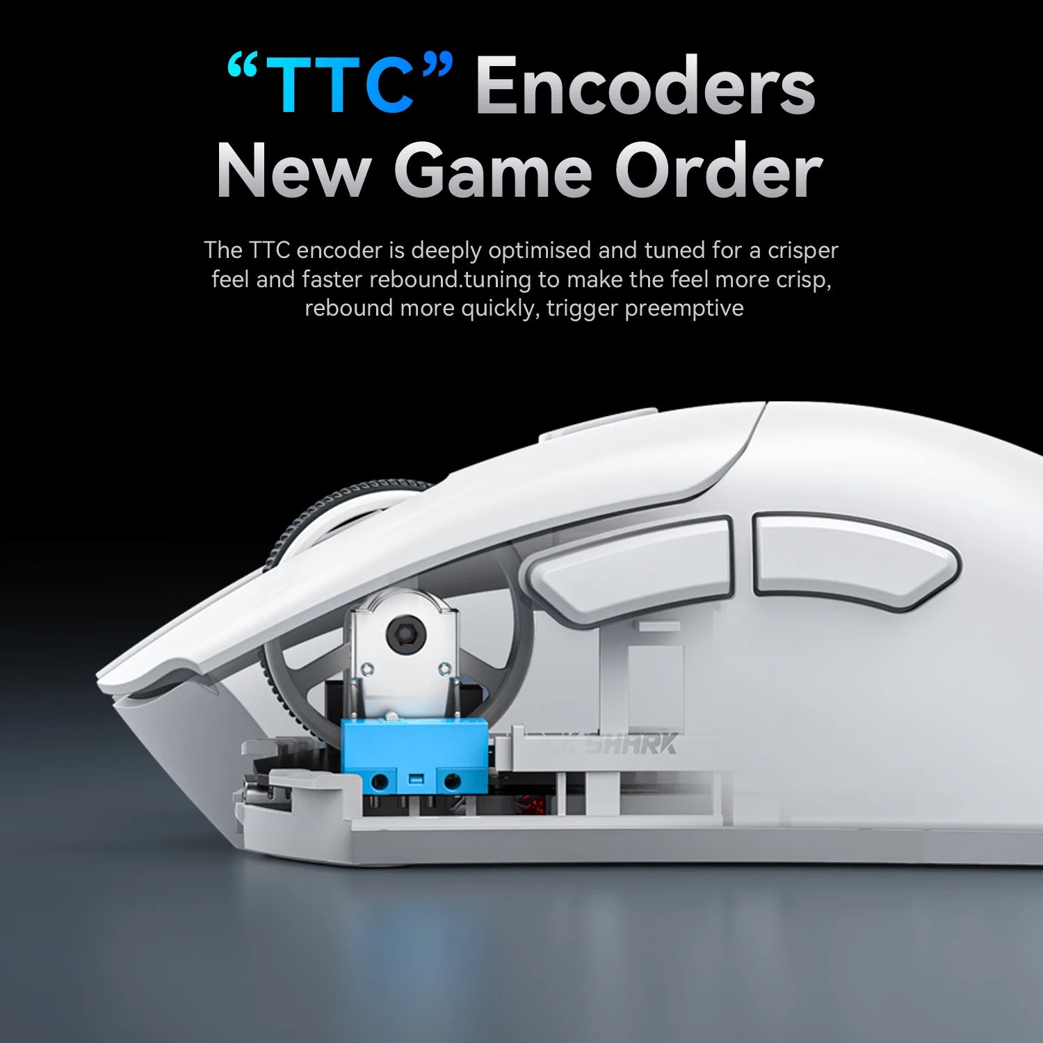 ATTACK SHARK R1 Tri-Mode Wireless Gaming Mouse