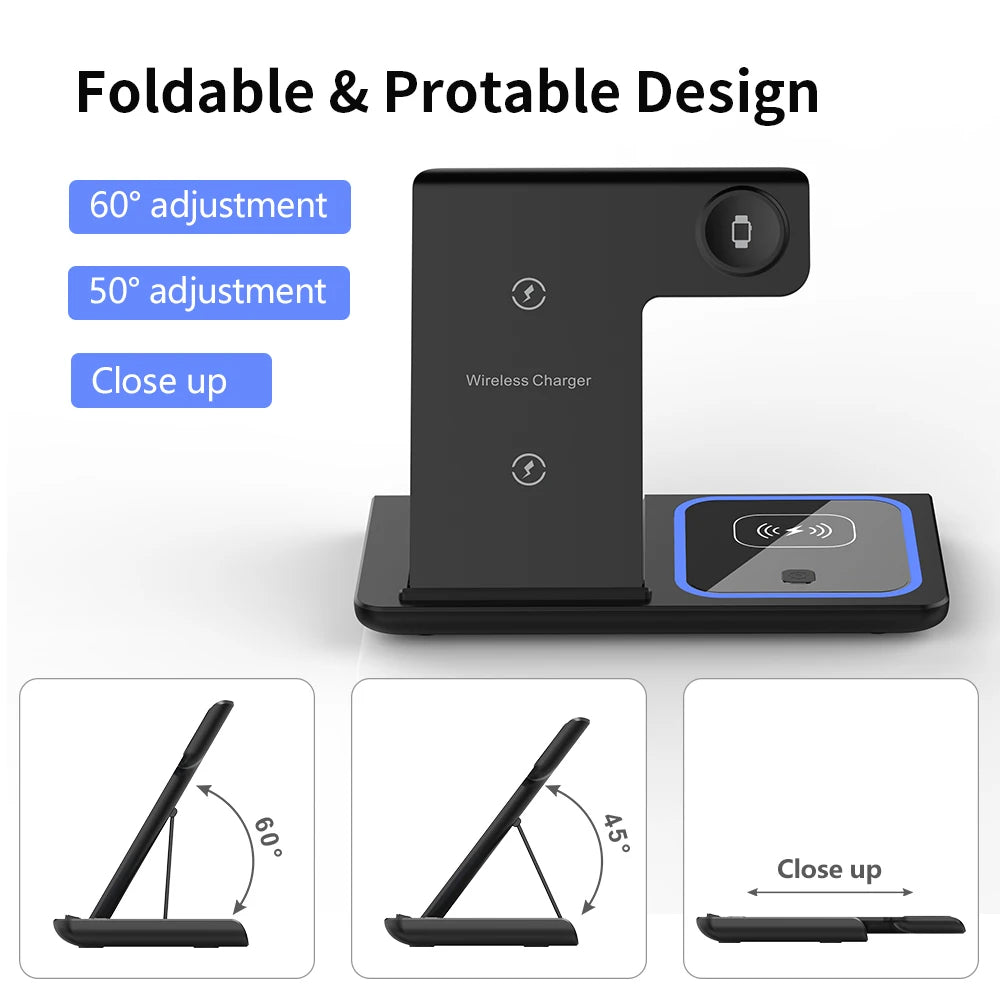 3 in 1 Wireless Charger Stand