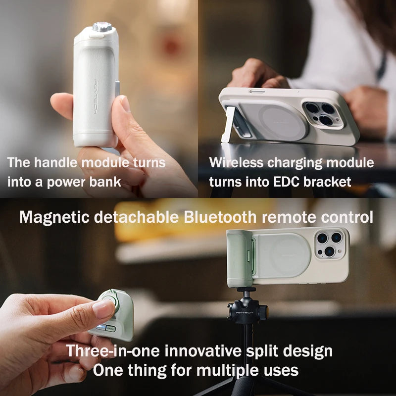 PGYTECH MagCam – Magnetic Fill Light & Bluetooth Camera Remote for Content Creators