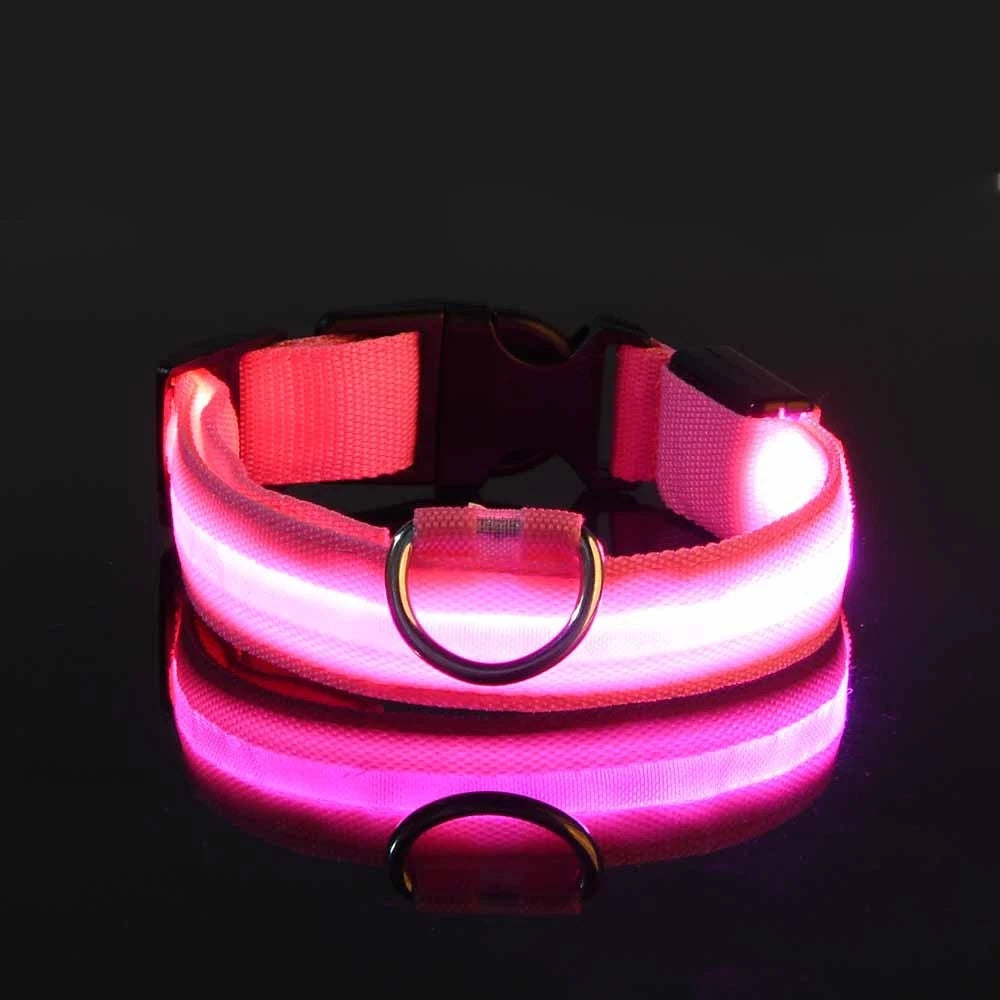 Flashing Glow In The Dark Dog Leash for Dogs