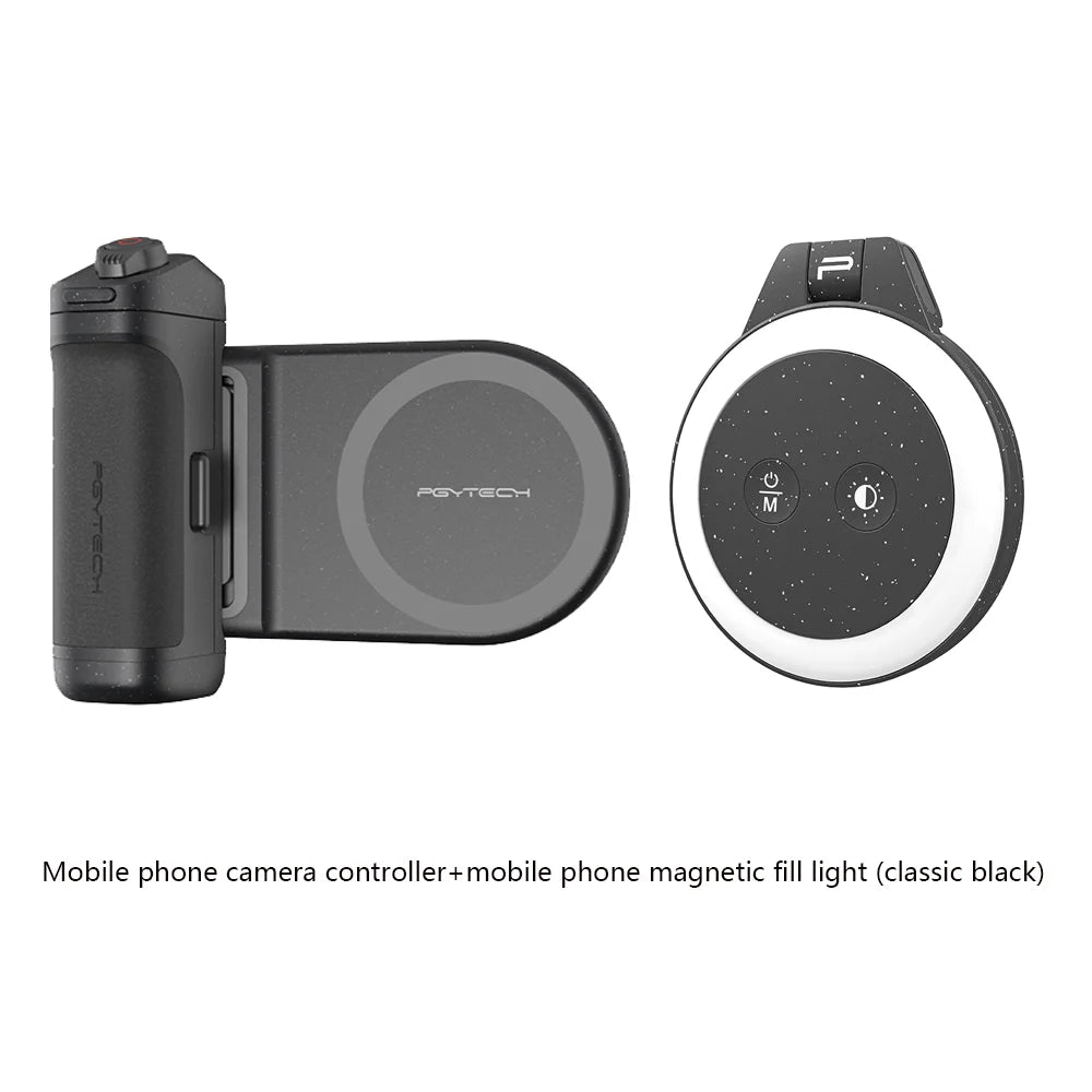 PGYTECH MagCam – Magnetic Fill Light & Bluetooth Camera Remote for Content Creators
