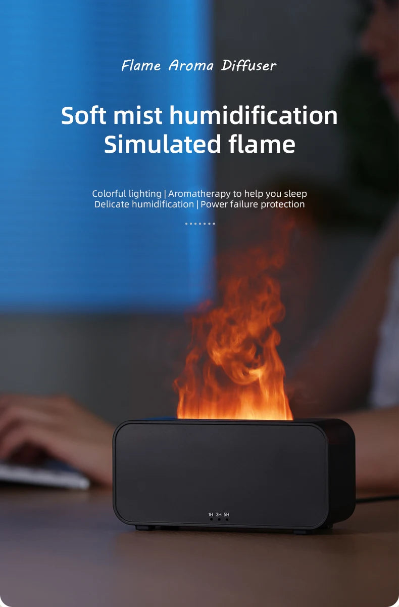 Flame Aromatherapy Humidifier