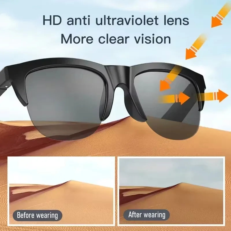 Anti UV Light Smart Sunglasses