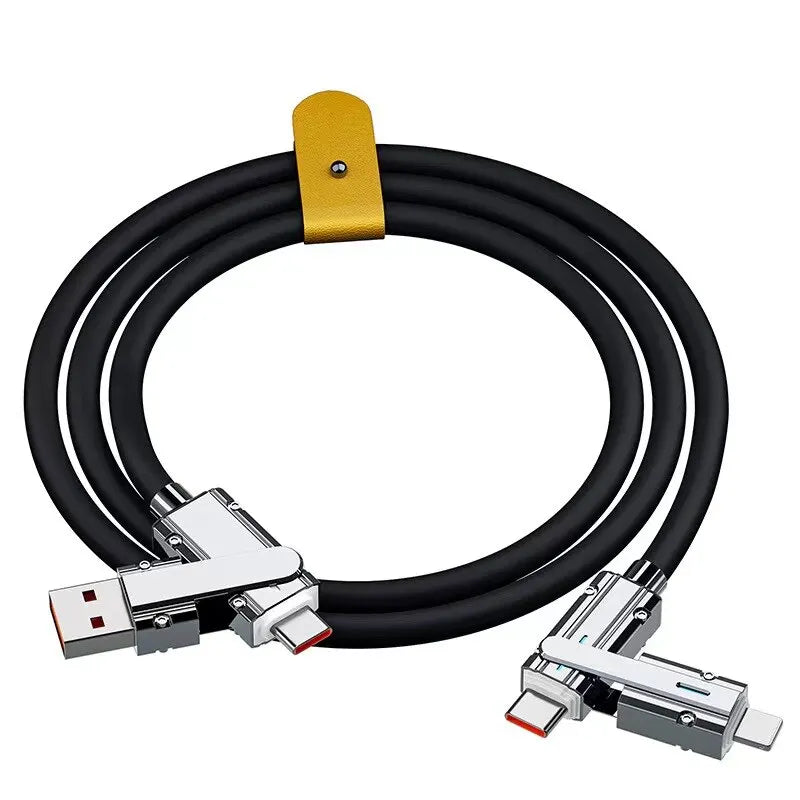 2-in-2 USB-C to USB-C + iPhone cable
